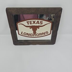 texas longhorns Glass Mirror Sign 12x10‎